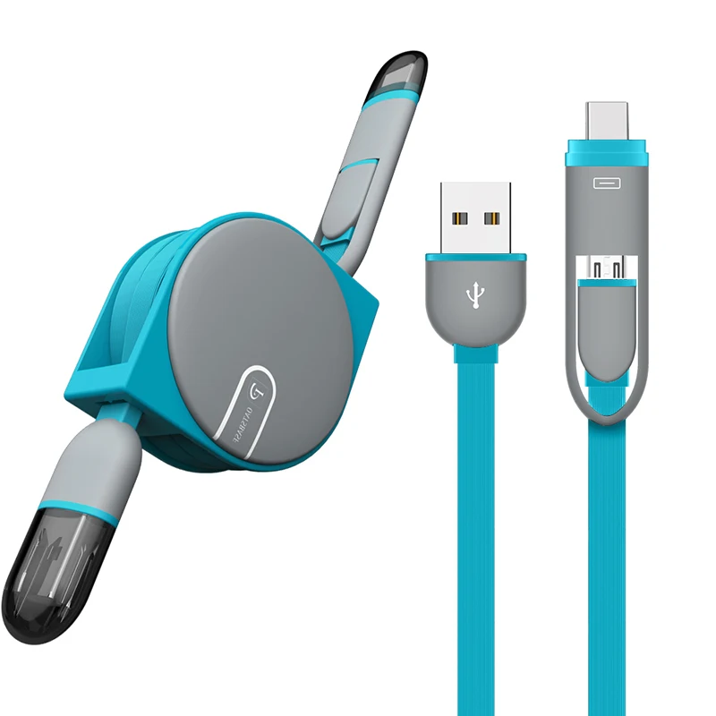 Micro USB кабель для samsung 2 в 1 1 м usb type C кабель для быстрой зарядки данных USB C кабель для Xiaomi 4C Nexus 5X6 P Android телефон