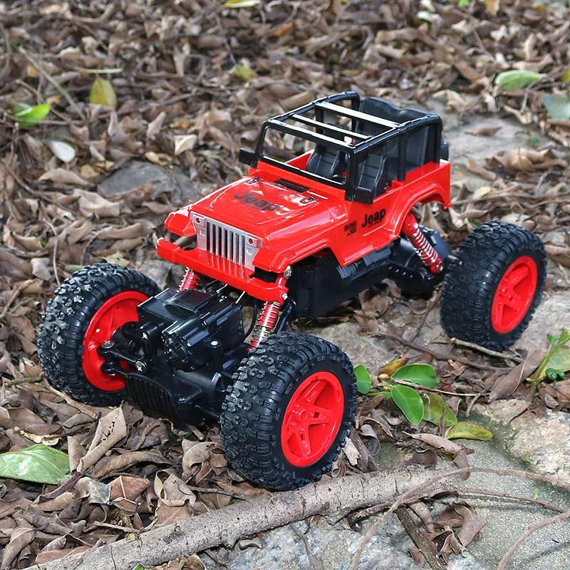 Радиоуправляемая машина 2 4G Rock Crawler Bigfoot 4 колеса двойной двигатель Радио