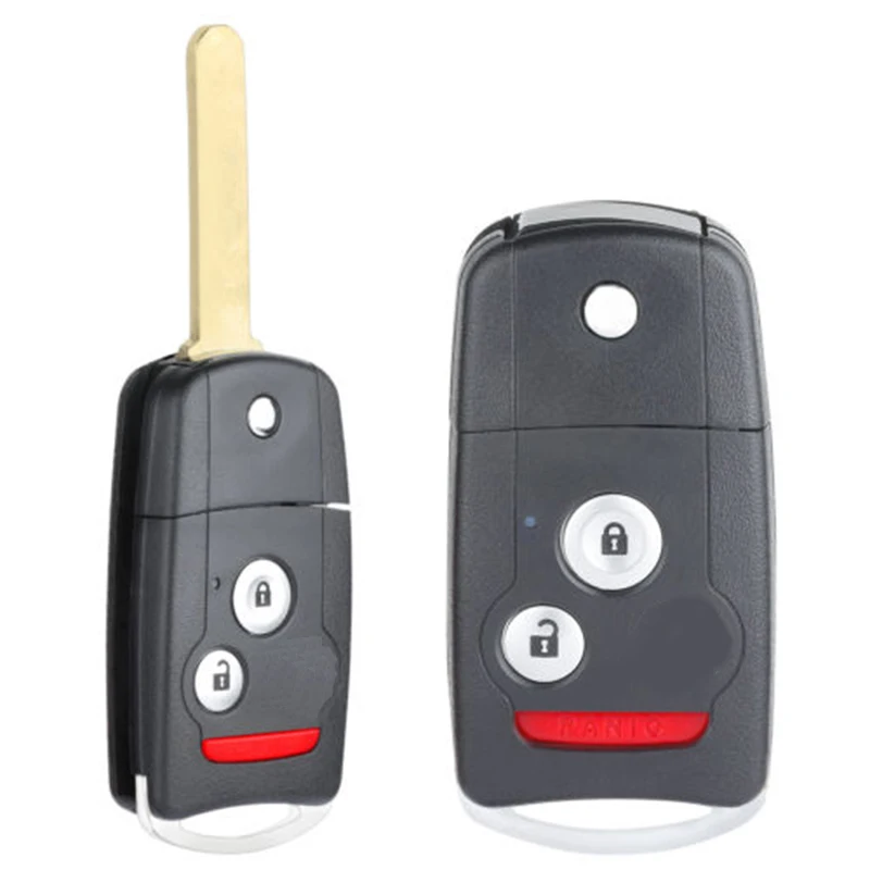 KEYECU Замена изменения удаленное Управление оболочки чехол с 2+ 1/3/3+ 1/4 кнопки-брелок для Honda Civic Pilot Accord Fit