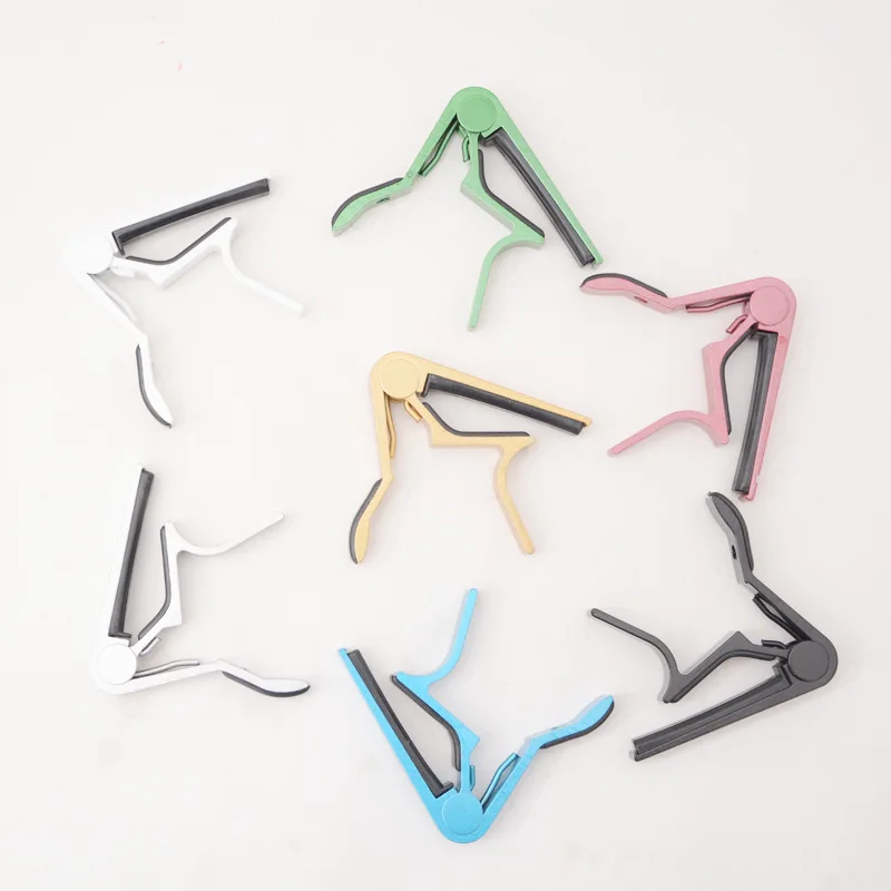 

Colorful Capo wholesale Applicable Guitar Ukulele Stringed Instrument Accessories Metal Sturdy Tuning Clip BP03