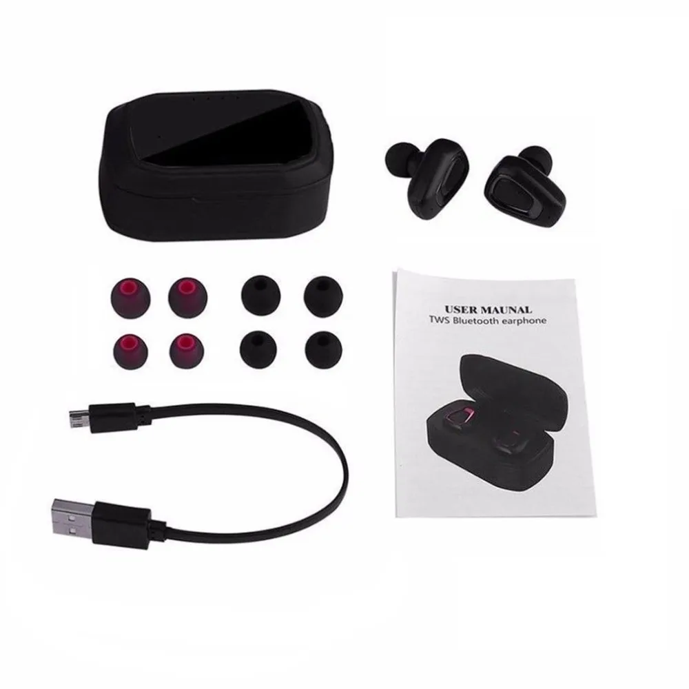 Mini True Wireless Bluetooth Sports Earbuds HIFI In-Ear Stereo Earphones Walking Jogging Earpieces For Phone xiaomi iphone