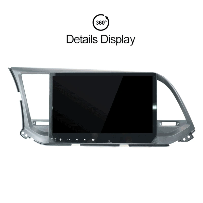 Top Android 9.0 4+32GB Car Radio Multimedia 2 din Video Player GPS  Navigation 4G For Hyundai Elantra 2015 2016 2017 2018 px5 7