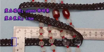 

Wholesale 1.3 cm cotton lace trim,lace manufactory,Christmas gift packing lace,DIY clothing accessories,packing ribbon