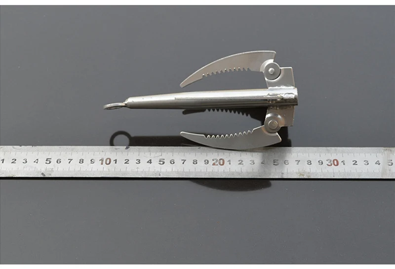 Складной 4 Якорный захват серп водная трава растения резак травы острый нож рыболовные принадлежности инструмент снасти инструменты Pesca