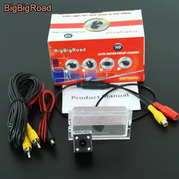 

BigBigRoad Car Rear View Reverse Backup Parking Camera For Land Rover Discovery 2 3 4 LR2 LR3 Range Rover Sport Freelander 2
