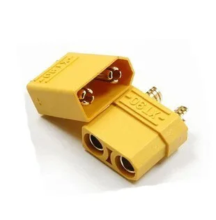 

Model XT90 Plugs High Current 90A Male Female Connectors 4.5mm Gold-plated Banana Plugs for RC Helicopter/Boats/Cars Spare Parts