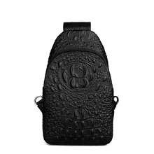 Натуральная кожа Для мужчин сумка Мужской груди сумка плеча человек Crossbody сумки Для мужчин Курьерские сумки телефон Слинг Груди Пакет