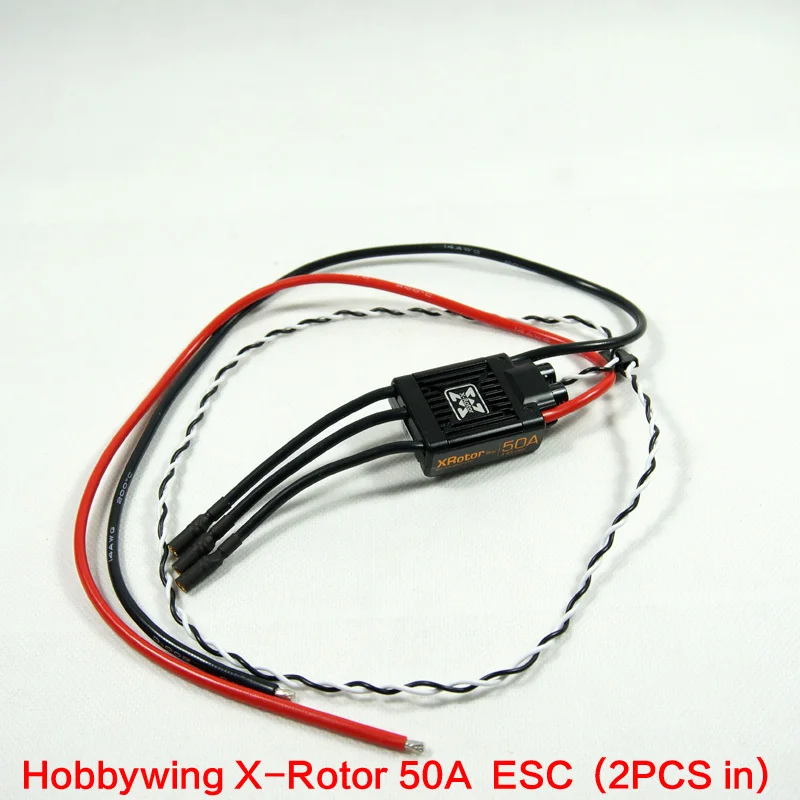 2pcs Hobbywing Xrotor 50a Quadcopter Brushless Motor Esc Brushed Brushless Motor Diy Hexacopter Multicopter Hobbywing Xrotor 50a