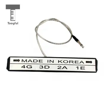 

Tooyful Durable Cello Piezo Pickup with 2.5mm Plug for Electric Cello Violin Practice Parts G-D-A-E