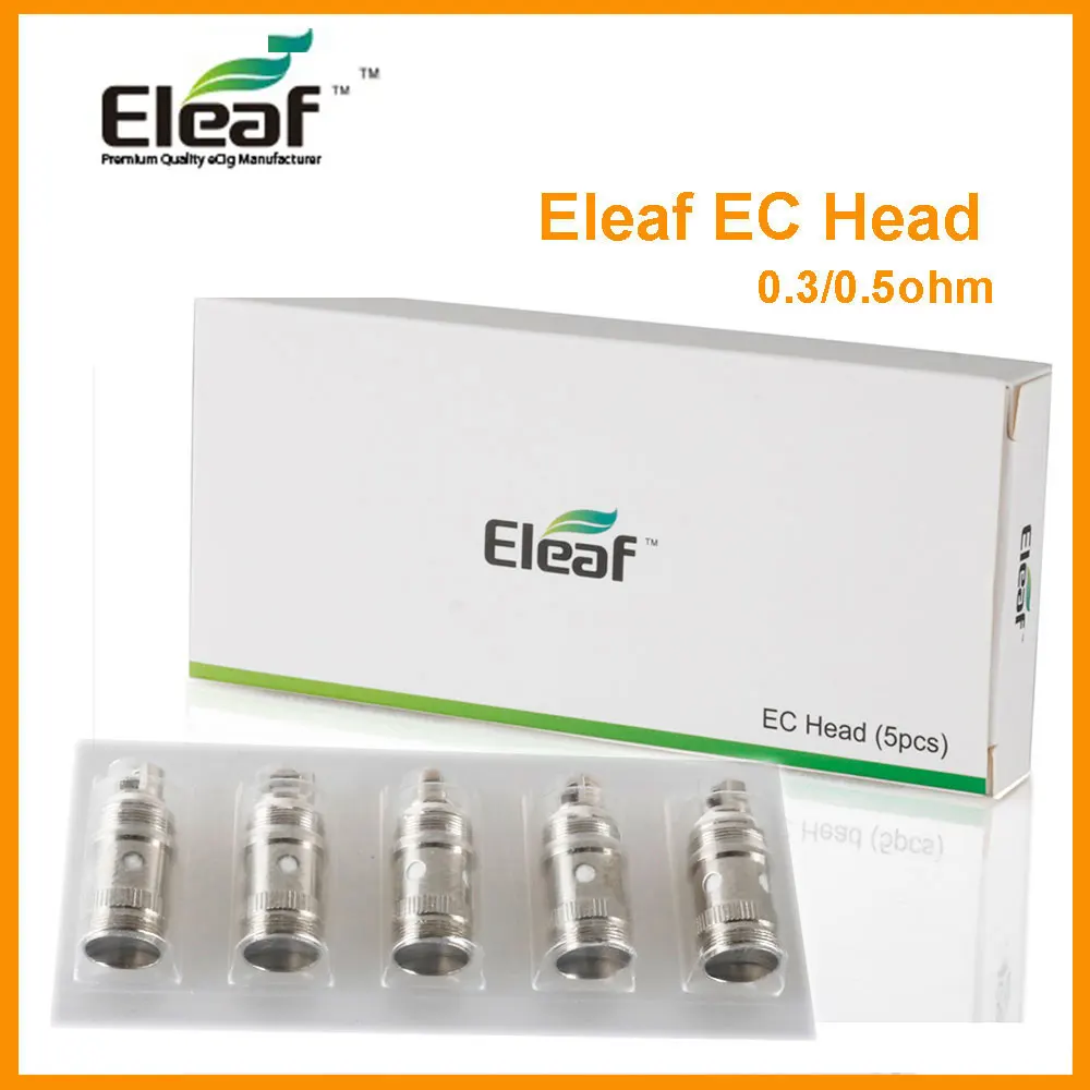 

[RU] Original Eleaf iJust 2 EC Head 0.3/0.5ohm EC-M/EC-S/ECL/EC2 For Melo 4/Melo 3/iJust ECM/iJust S Kit Vape E-Cig
