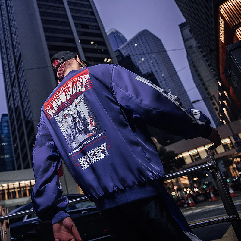 Bormandick для мужчин s куртки хип хоп стиль куртка juku пилот улица печати мужчин женщин пальто Брендовая верхняя одежда KXP18-CJ08 65
