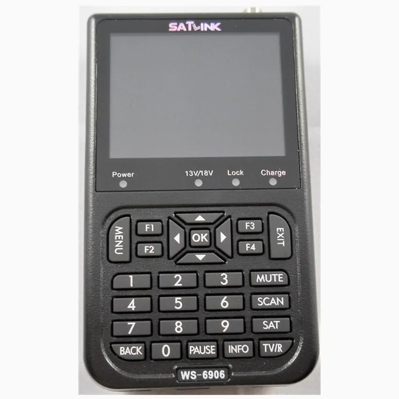 Оригинал Satlink WS 6906 3.5 &quotDVB S FTA цифровой спутниковый метр СБ Finder WS6906 Бесплатная