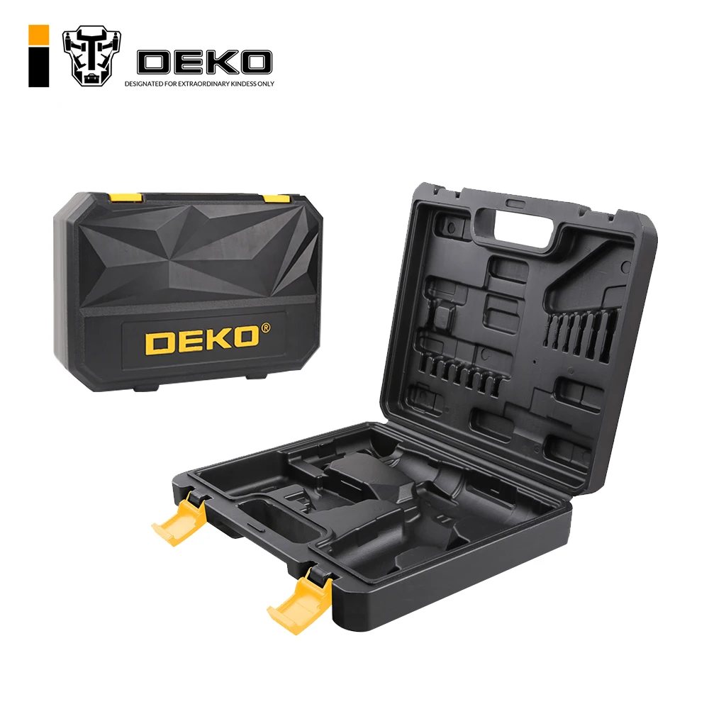 DEKO BMC Plastic Box Tool Case for 12V Cordless Drill GCD12DU3 not