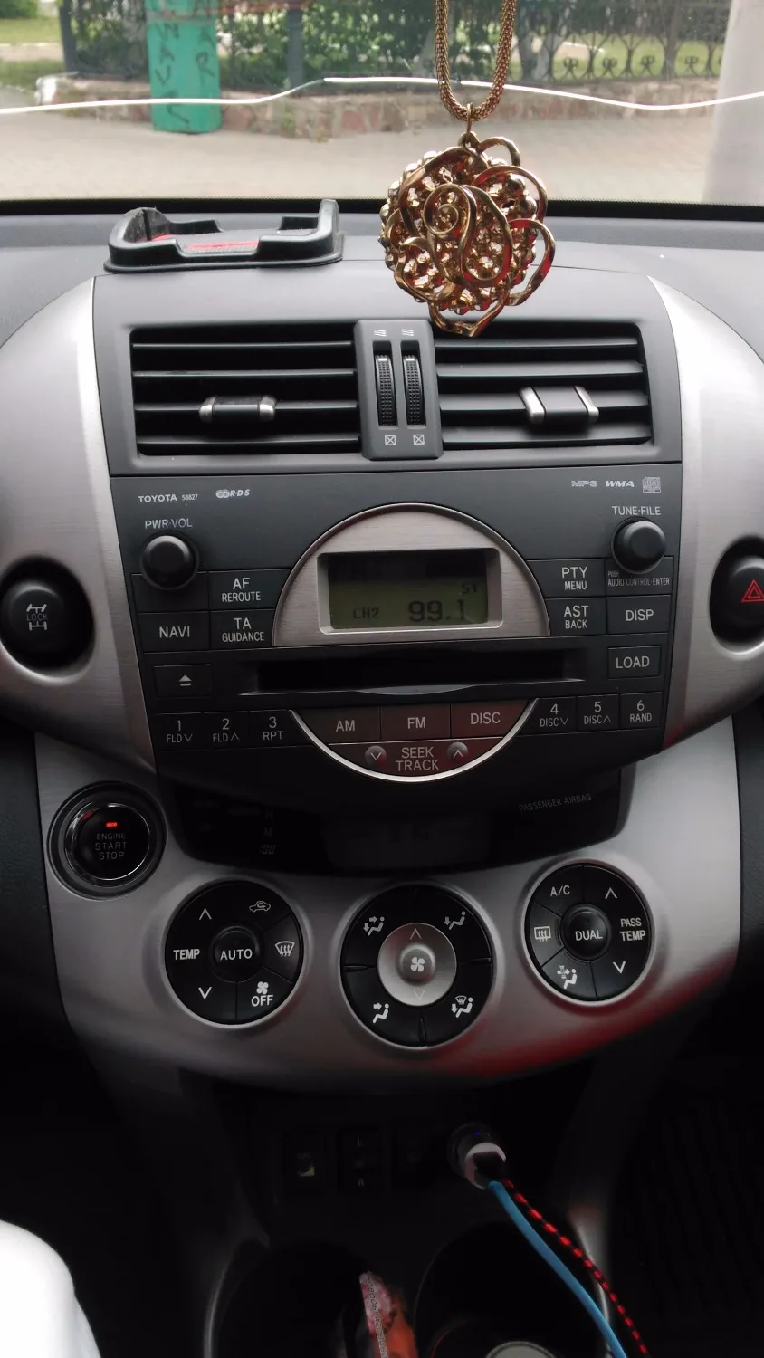 Sale 12.1" Tesla Type Android  Fit TOYOTA RAV4 2006 2007 2008 2009 2010 2011 2012 Auto A/C Car DVD Player Navigation GPS Radio 1