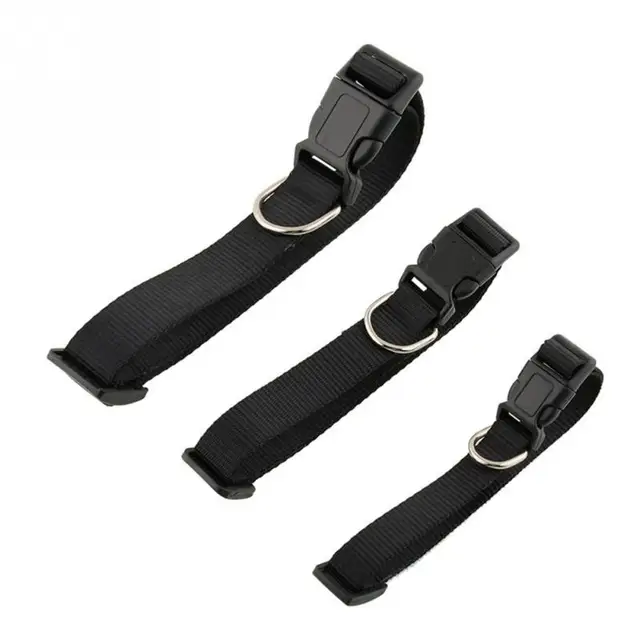 Correa de nailon para , Collar de alta resistencia con hebilla de Clip para mascotas pequeñas y medianas, Chihuahua, rojo, negro, Azul, Morado, 20 - Imagen 4