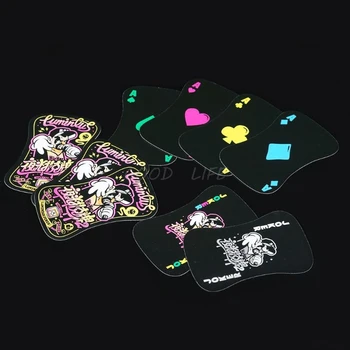 

Hot Black Luminous Poker Card Night Bar Party KTV Fluorescent Playing Cards Game