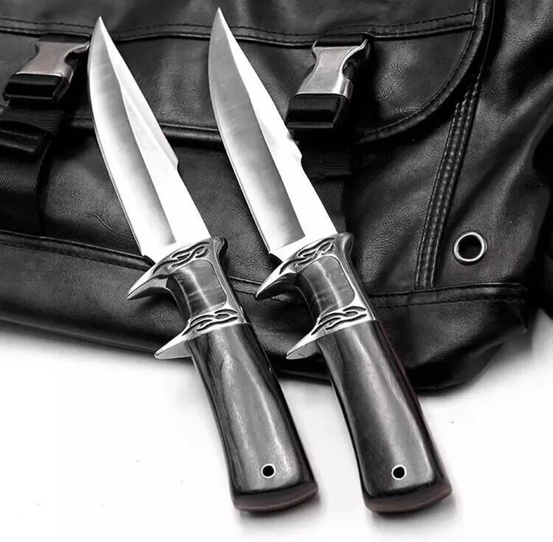 OUTDOOR Fixed Blade Tactical Knife Mountaineering Field Survival Knives Self Defense Sabre Hunting Camping Cutting Knifes | Инструменты