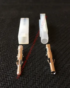 

20 Set 1 Pin 1 Way Female And Male Big Tamiya Connector Kit Large Tamiya L6.2 6.2MM Socket Plug