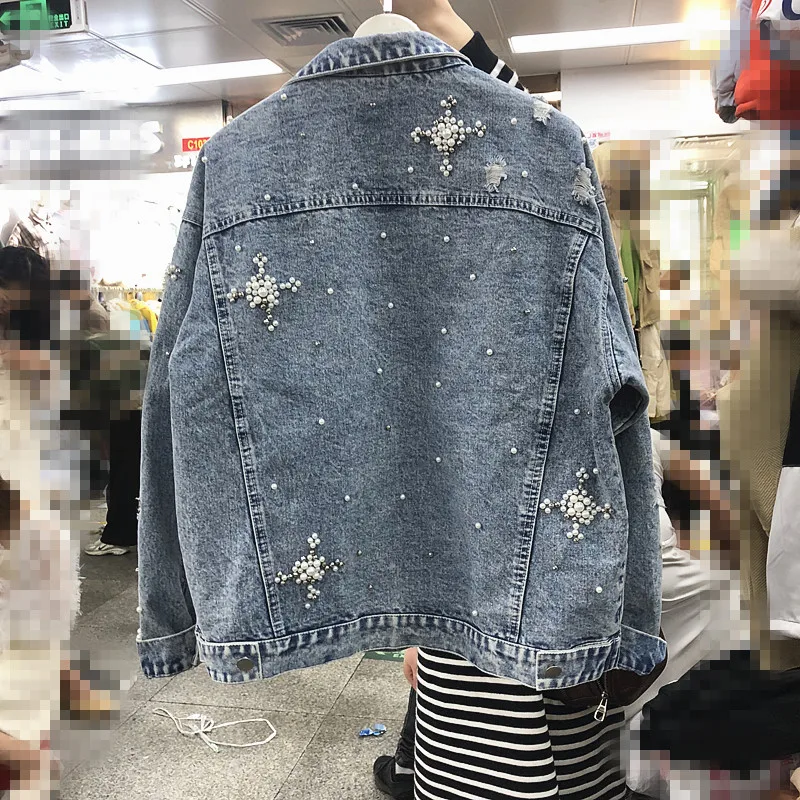 2019 ربيع جديد حبة فضفاض الدنيم سترة الإناث طويل كم ثقوب جان معطف و جاكيتات أبلى النساء المتناثرة كاوبوي الأساسية معاطف 2019 ربيع جديد حبة فضفاض الدنيم سترة الإناث طويل كم ثقوب جان معطف و جاكيتات أبلى النساء المتناثرة كاوبوي الأساسية معاطف