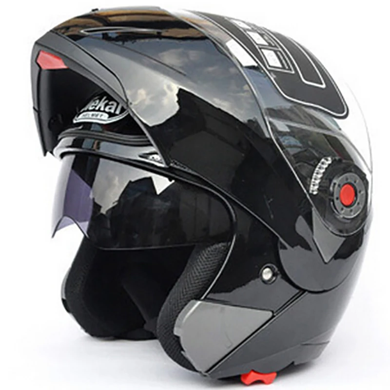 

JIEKAI 105 Motorcycle helmets Flip up double visors helmet Racing Full face Moto Casco SizeM-2XL Motorcycle helmets