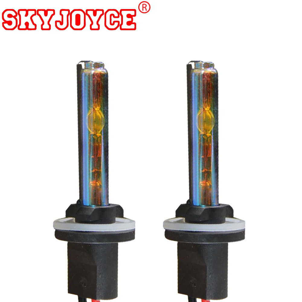 SKYJOYCE 2 шт. 35 Вт 12 В H27 881 880 hid лампа 4300 К 5000 К 6000 К 8000 К для ac балласты Автомобильные фары комплект H27 H11 H7