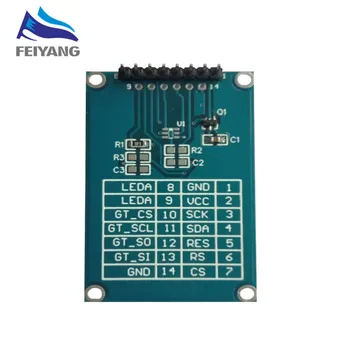 

1.77 inch TFT LCD screen 128*160 1.77 TFTSPI TFT color screen module serial port module 5pcs MODU