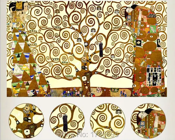 Gustav Klimt Tree of Life-3