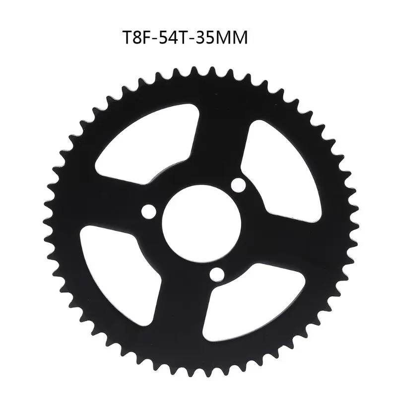 Высокое качество 1 шт. мотоциклетные задние звездочки шестерни T8F отверстие внутренний диаметр 35 мм 54 Т 64 Т мото запчасти аксессуары - Цвет: 54T