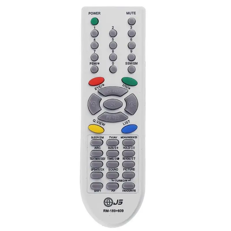 

ALLOYSEED Replacement TV Remote Control 433MHz DC 3V Universal RM-609CB LCD TV Remote Controller for LG Series