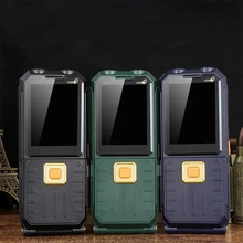 XP9000 4 SIM Flip Mobile Phone Cectdigi Dual Flashlight Long Standby Power Bank Cellphone Loud Voice Cellphone Outdoor Telephone