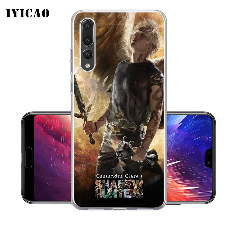 Мягкий силиконовый чехол для телефона IYICAO Shadowhunters TV Show Huawei P30 P20 Pro P10 P9 P8 Lite P Smart