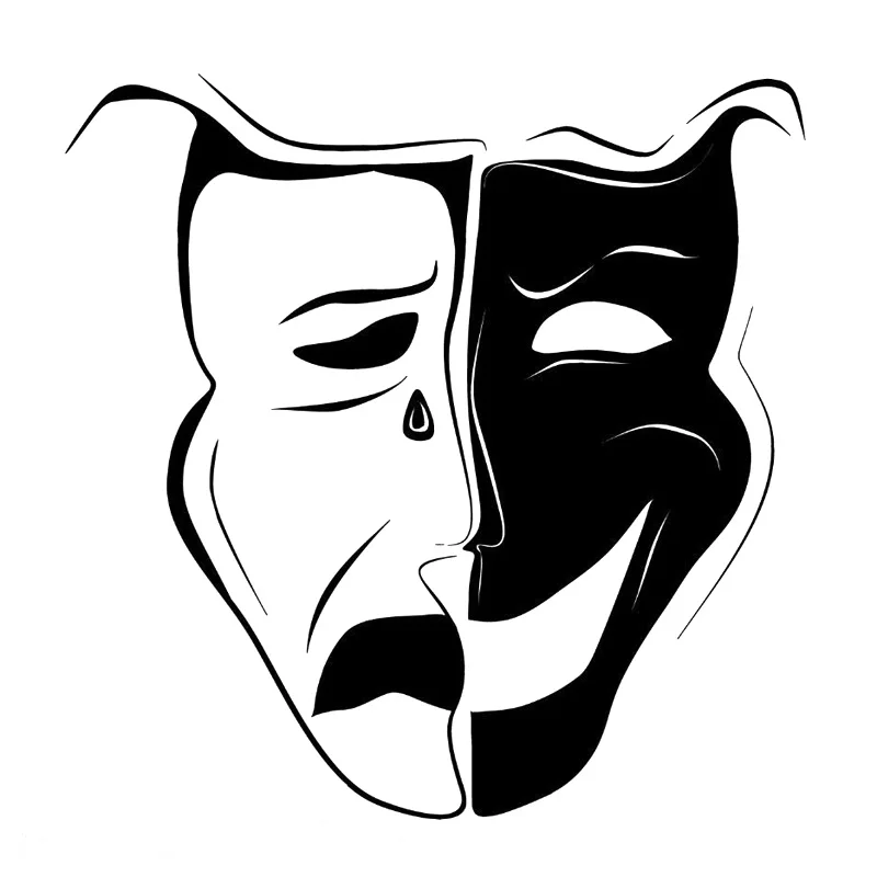 Символ театра две маски картинки