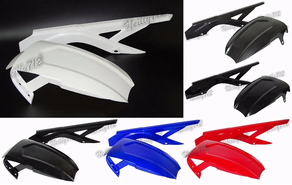 Motorcycle Rear Fender Set Refit Plate Mudguard Tire Wheel Hugger Mud Splash Guard Fairing For Yamaha