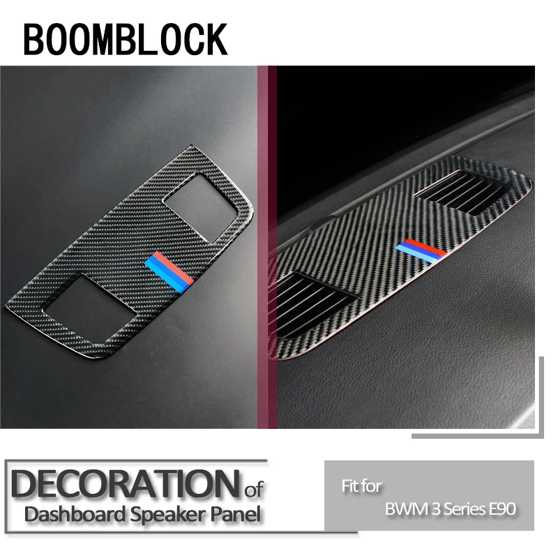 

Carbon Fiber Car Stickers For BMW E90 BMW 3 Series E92 Center Console Air Outlet Knob Frame Car-Styling Accessories