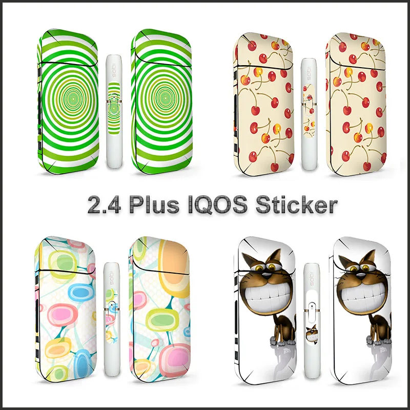 Лаконичные стильные 3 М печатные наклейки для IQOS 2 4 Plus декоративные из ПВХ с