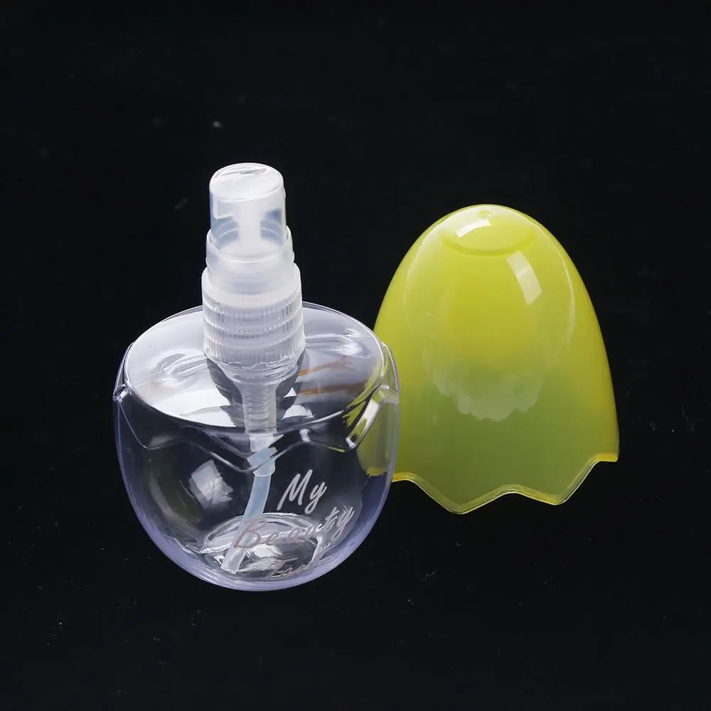 

45ml Cute Travel Plastic Spray Refillable Bottle Transparent Atomizer Mini Handy Skin Care Moist Spray Bottle Random Color