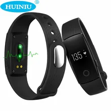 ID107 Pasómetro Bluetooth banda Inteligente Pulsómetro Pulsera Rastreador de Ejercicios Para Android iOS PK fitbits cicret Pulsera