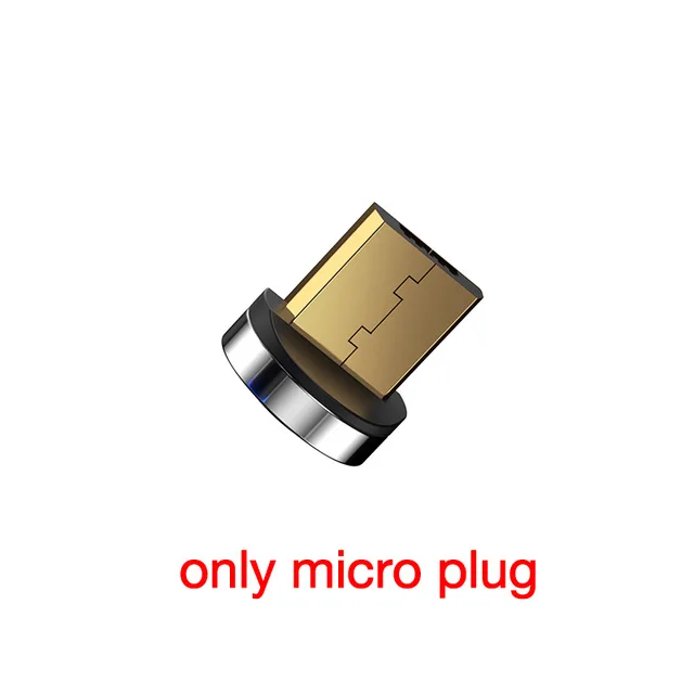 Cafele Магнитный Micro USB кабель для iPhone samsung type-c зарядный Магнитный зарядный адаптер usb type C кабели для мобильных телефонов - Цвет: Only for micro plug