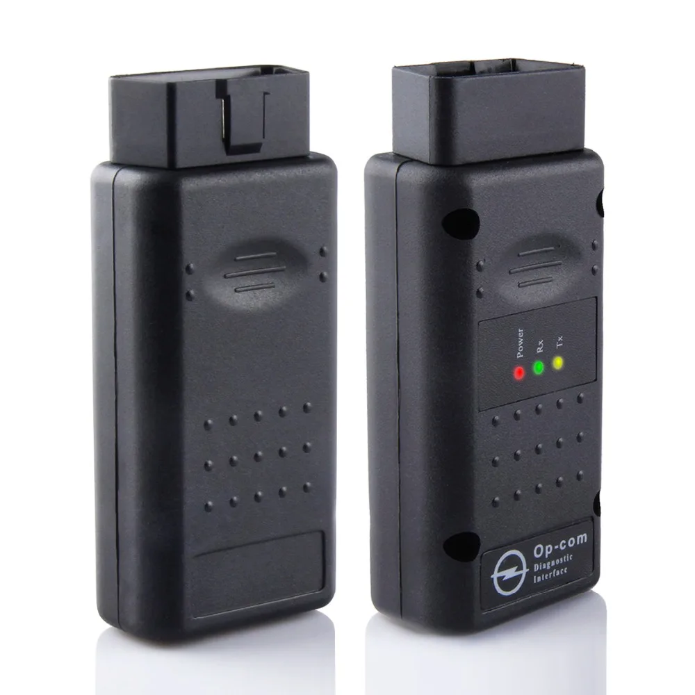 Goedkoop 2019 OBD 2 OP COM V1.70 OPCOM voor Opel Auto Diagnostische Scanner met Real PIC18f458 voor Opel OP COM Diagnostisch Hulpmiddel flash Firmware