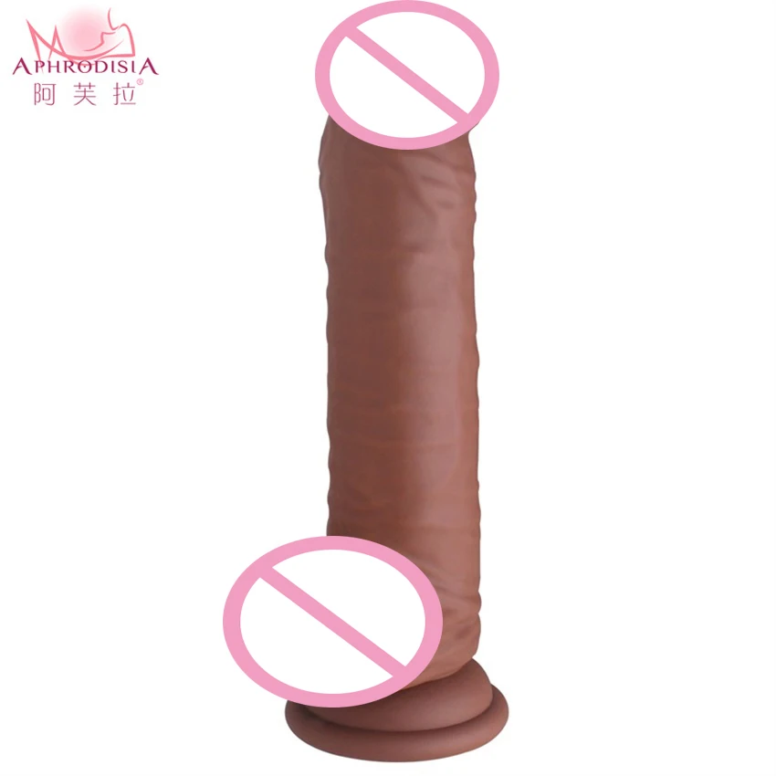 APHRODISIA-6-20-2CM-Huge-Dildo-Penis-Vibrator-USB-Charge-With-Suction-Cup-Realistic-Dildo-Artificial