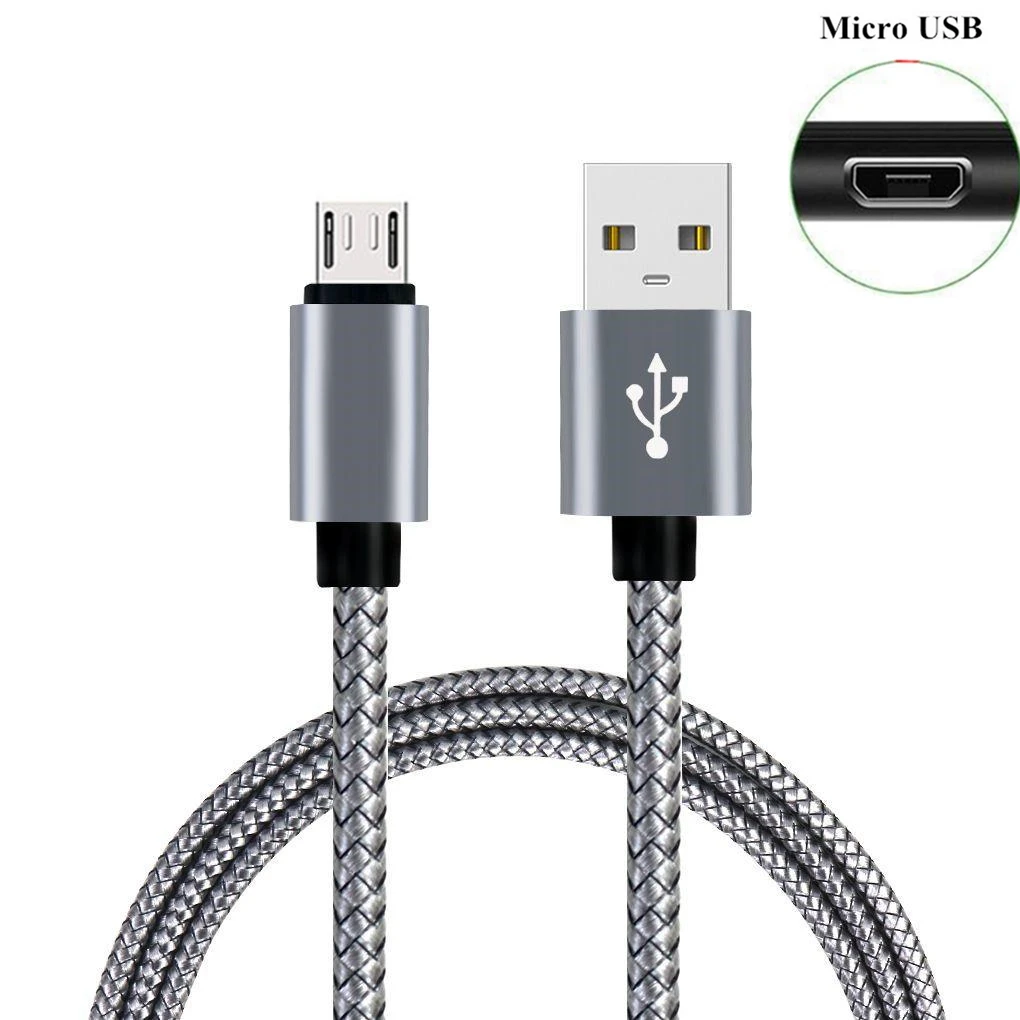 

Micro USB Charging Cable For Samsung Galaxy A3/A5/A7 2016 J3/J5/J7 2017 1/2M Long USB Kabel Mobile Phone Charger Short Cord PINK