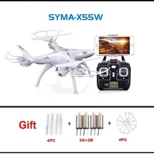 Ewellsold X5SW WI-FI Дрон-Квадрокоптер с дистанционным управлением и съемкой от первого лица Камера Безголовый 6-Axis в реальном времени RC вертолет Квадрокоптер