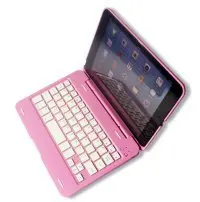 High quality Wireless Aluminum Bluetooth Keyboard hard back Cover Case For Apple iPad mini 1 2 3 | Компьютеры и офис