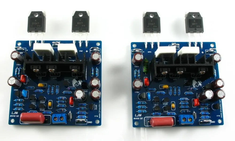 

Free Shipping! MX50 SE dual channel amplifier board (one pair) module sensor