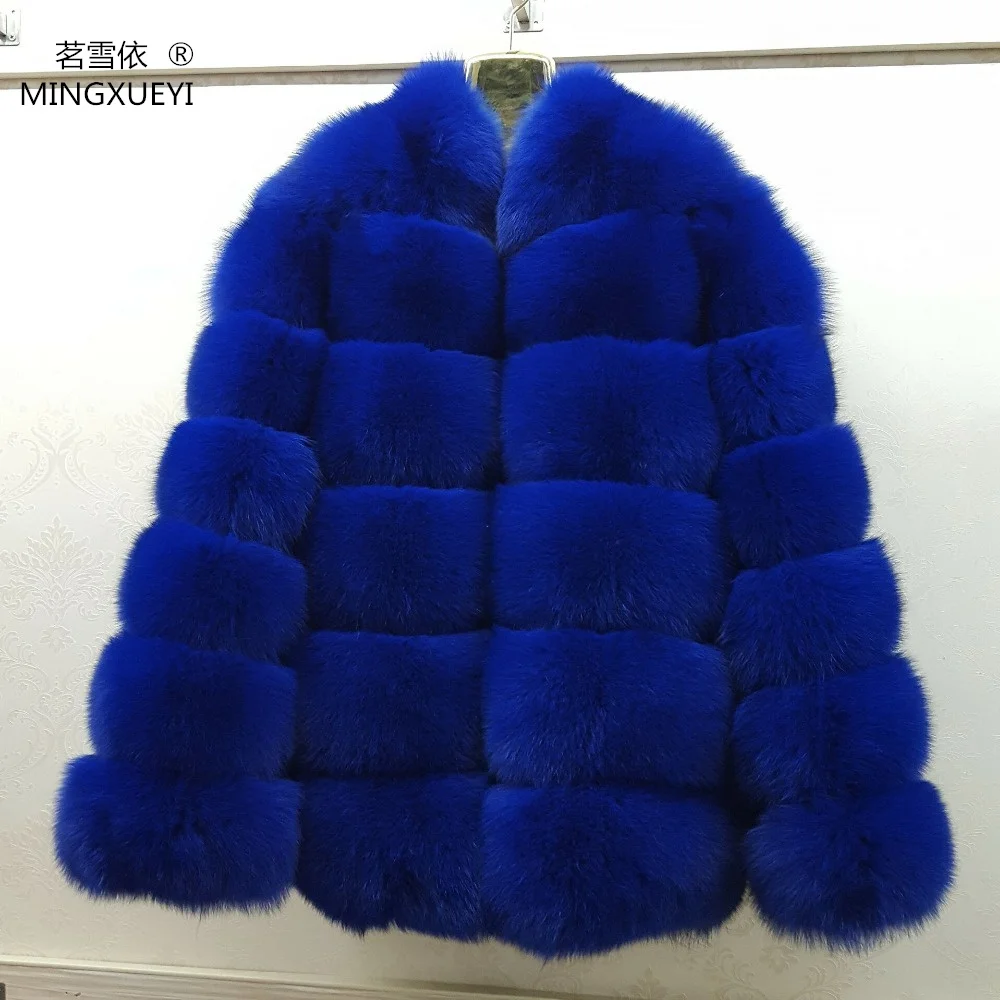 

Real fox fur coat fur coat fashion for men and women fox fur coat