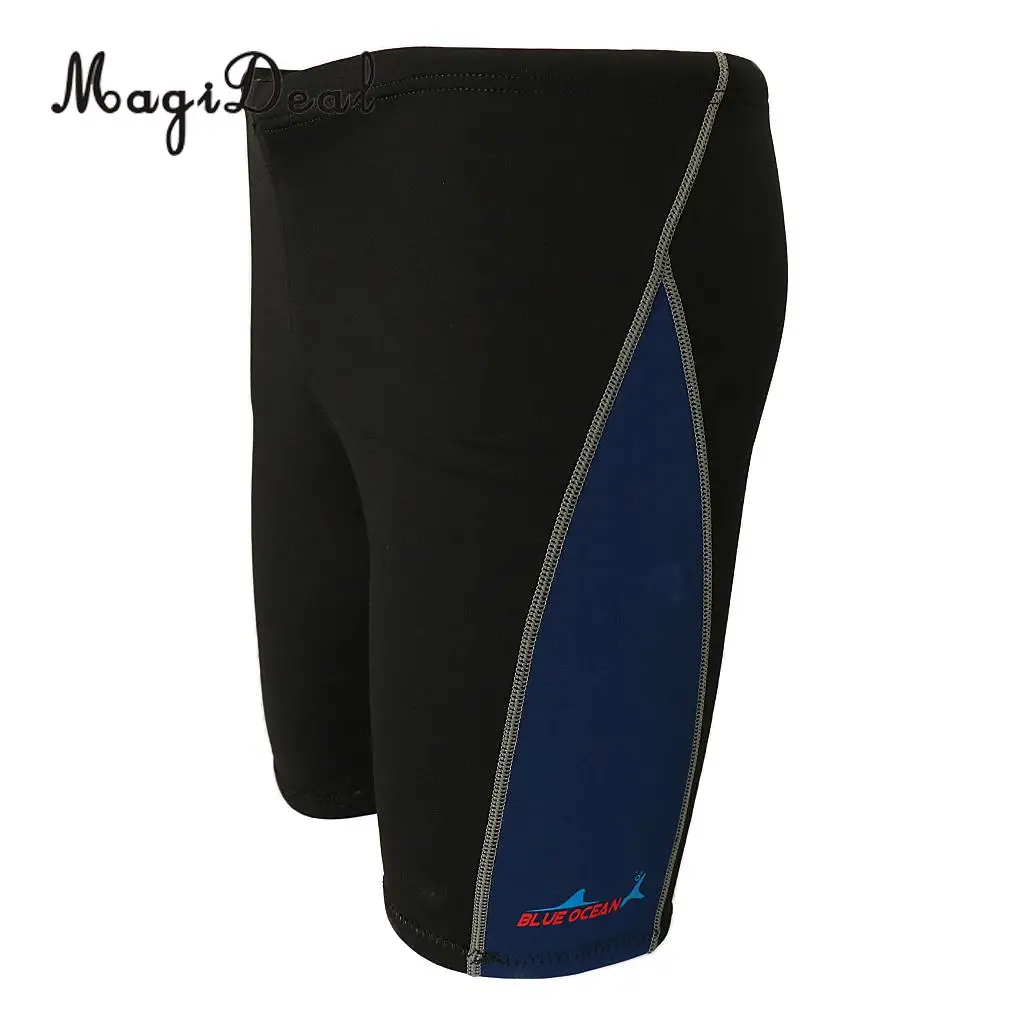 MagiDeal Men's 1.8mm Neoprene Warm Wetsuit Shorts Diving Short Pants For Winter Swimming Rowing Sailing Surfing Snorkeling