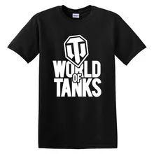 New World of Tanks футболка мода игры Футболка хлопок летние шорты свободные рукава Футболки для девочек топы