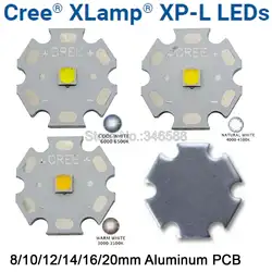 10 Вт Cree XPL XP-L высокой светодио дный плотности СВЕТОДИОДНЫЙ Излучатель свет лампы белый теплый белый нейтральный белый 8 мм 10 мм 12 мм 14 мм 16 мм