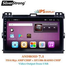 SilverStrong Android7.1 9inch Car GPS Radio For Toyota Prado 120 Land Cruiser android7.1 IPS Prado120 for PIONEER/JBL amp