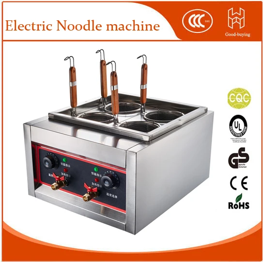 Commercial Electric Pasta cooker Electric Noodle machine 4 pots